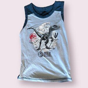 Universal Studios Orlando Jurassic Park Girls Tank Top Dinosaur size Small